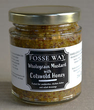 Load image into Gallery viewer, Fosse Way Wholegrain Mustard with Cotswold Honey 200g
